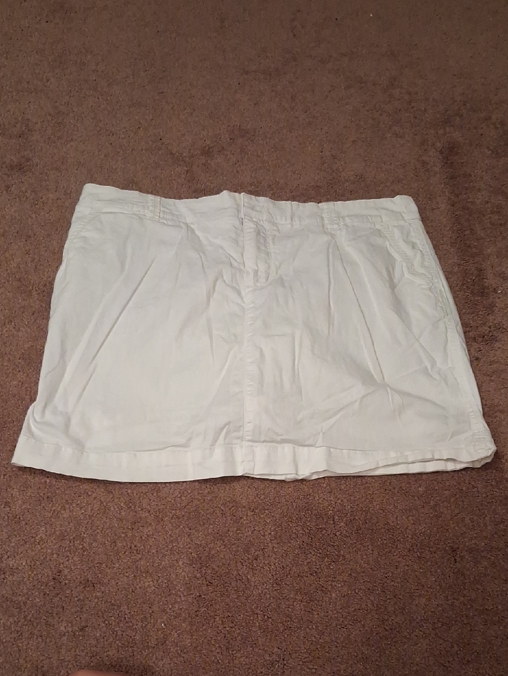 Sonoma White Cotton Skort